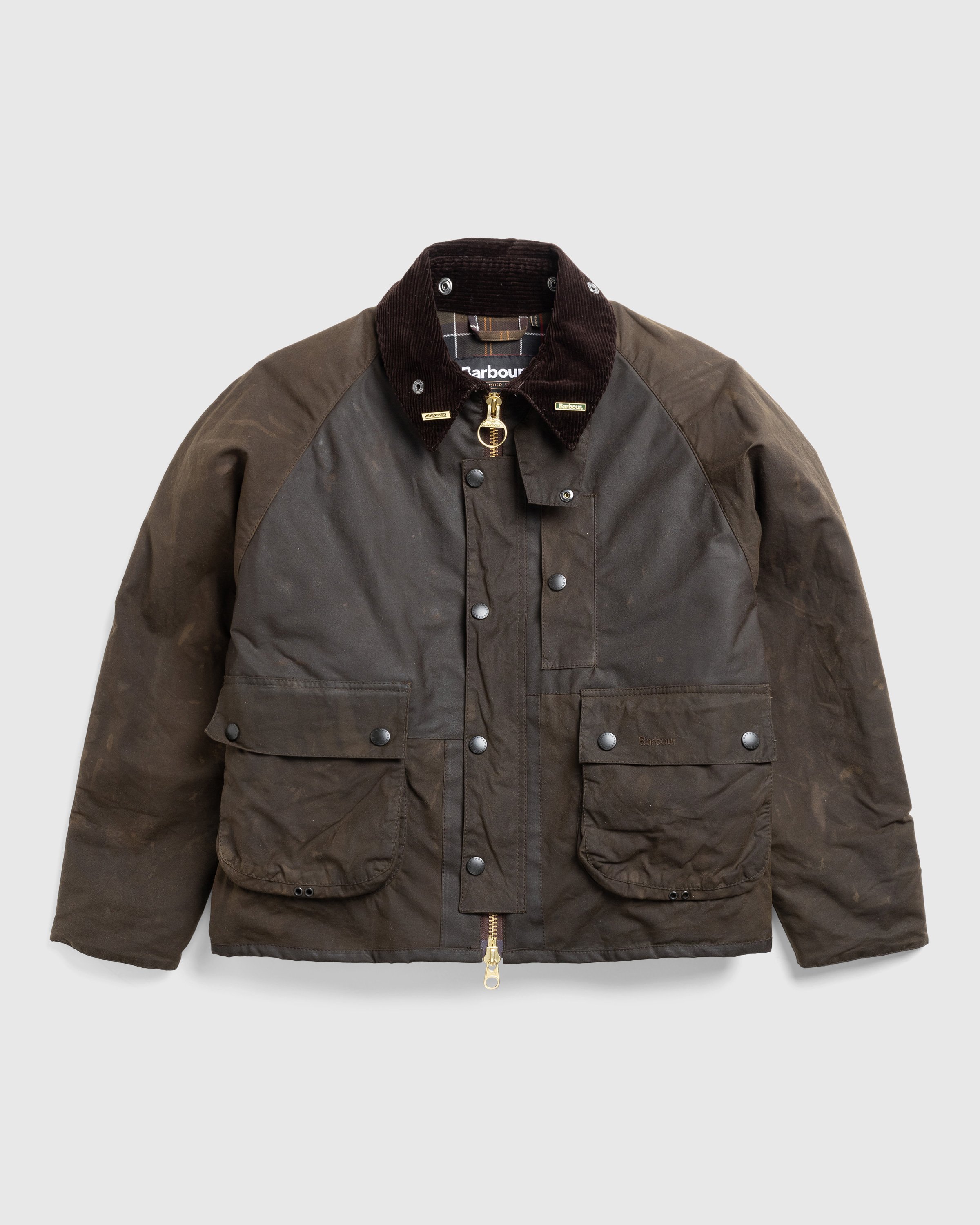 Barbour x Highsnobiety – Re-Loved Bedale Jacket Size 42 (L) Brown